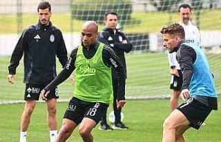 Beşiktaş, Atakaş Hatayspor maçı hazırlıklarına...