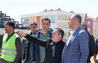 Bilecik’te yıllardır bitmeyen Edebali Stadı’nda...