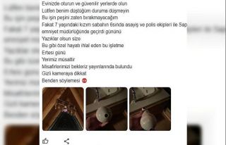 Bungalovda gizli kamera skandalı: Tüm elektronik...