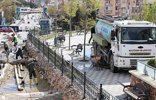 Büyük Keçiören Şelalesi’nde temizlik