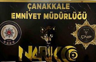 Çanakkale’de uyuşturucu operasyonu: 2 tutuklama