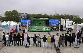 ‘Çevre Tırı’ ile öğrencilere doğa sevgisi...