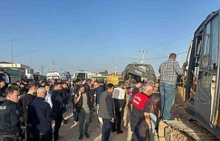 Ceylanpınar’da göçük altında kalan işçileri...