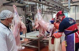 -Çorum Belediyesi hayırseverlerin kurban bağışlarını...