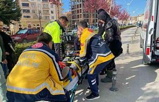 Çorum’da otomobil ile motosiklet çarpıştı:...