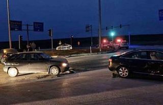 Çorum’da zincirleme kaza: 2 yaralı