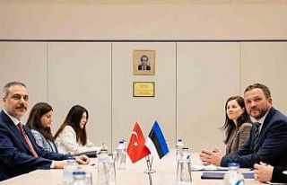 Dışişleri Bakanı Fidan, Estonya Dışişleri Bakanı...