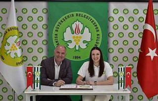 Duygu Güncü, Manisa BBSK ile 1 yıllık sözleşmeye...