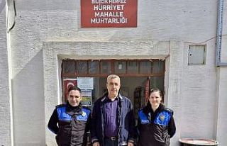 Ekiplerden güvenlik ve bilinçlendirme faaliyeti