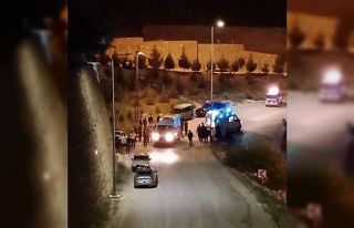 Elazığ’da otomobil elektrik direğine çarptı...