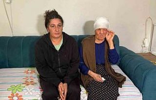 Emine teyzenin gözyaşları dindi