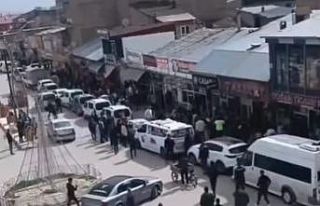 Erciş’te taşlı sopalı kavga