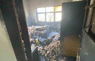 Erzincan’da müstakil evde yangın çıktı