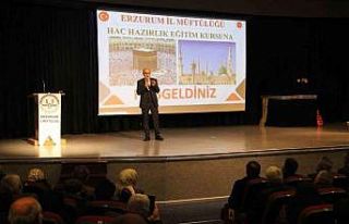 Erzurum’da hac seminerleri başladı