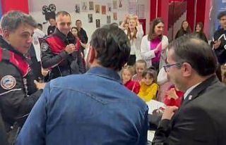 Erzurum’da kavga ihbarına giden polise pastalı...