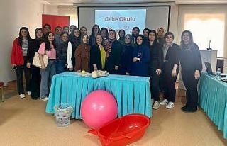 Gebe okullarında görevli sağlık çalışanlarına...