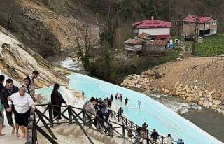 Giresun’un doğal güzellikleri bayramda yoğun...