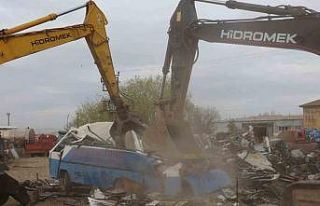 Hurda araçlar, yerli ve milli silahlar için ham...