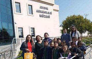 İlkokul öğrencileri tarihe dokundular