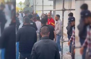 İskeleden düşen işçi yaralandı