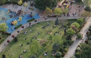 İstanbullular deprem sonrası parklara akın etti