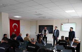 İtfaiye personeline ilk yardım eğitimi