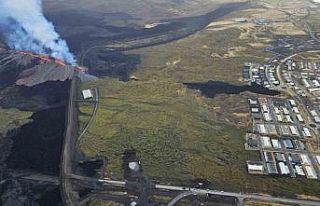 İzlanda’nın Reykjanes Yarımadası’ndaki yanardağda...