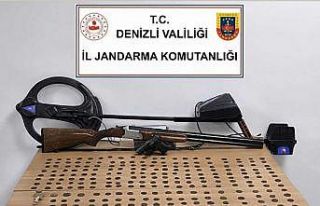 Jandarmanın operasyonunda Roma dönemine ait tarihi...