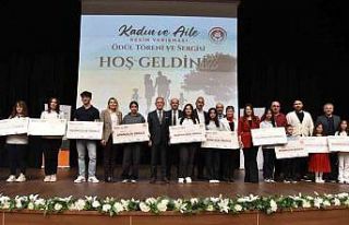 Kadın ve Aile Resim Yarışması’nda ödüller...