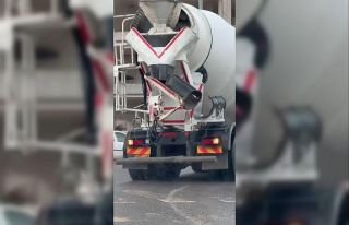 Kahramanmaraş’ta beton mikserine 152 bin lira ceza