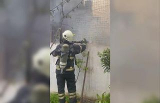 Kahramanmaraş’ta ev yangını ekiplerin müdahalesiyle...