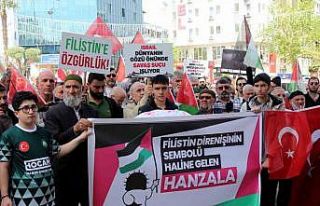 Karacabeyliler haykırdı; Gazze yalnız değildir