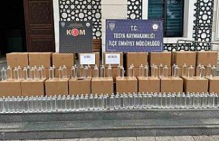 Kastamonu’da bin litre etil alkol ele geçirildi
