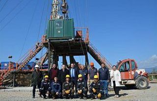 Kaymakam Odabaş, MTA tarafından yürütülen derin...