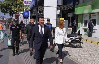 Kaymakam Şahin tütün denetimine katıldı