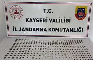 Kayseri’de tarihi eser operasyonu