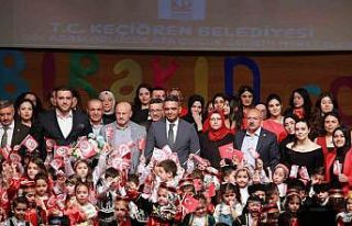 Keçiören’de 23 Nisan coşkusu erken başladı