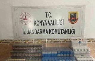 Konya’da jandarma bin 50 adet gümrük kaçağı...