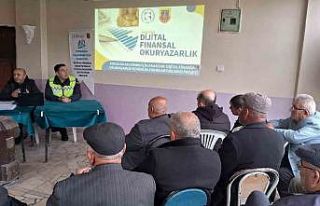 Köylerde dijital dolandırıcılığa karşı seferberlik