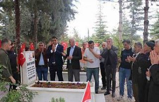 Malatya Gazi ve Şehit Aileleri Derneği’nde bayrak...