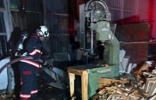 Malatya’da işyeri yangını