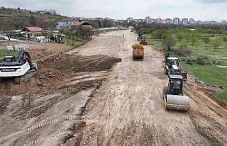 Malatya’da yeni ulaşım aksı için çalışmalar...
