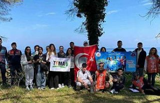 Milli Park’ta öğrencilere orman yangını bilgilendirmesi