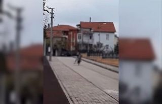 Motosikletiyle akrobasi yapıp sosyal medyaya yükledi,...