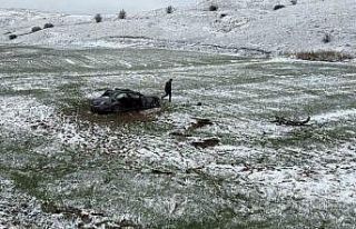 Nişana giderken kaza yaptılar: 2’si ağır 3 yaralı