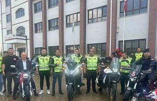 Osmaneli’de motosiklet sürücülerine eğitim verildi
