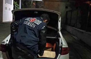 Otomobil değil silah deposu: 44 tabanca ele geçirildi