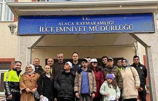 Özel bireylerden anlamlı ziyaret