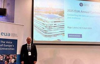 Rektör Sözbir, Avrupa Üniversiteler Birliği toplantısına...