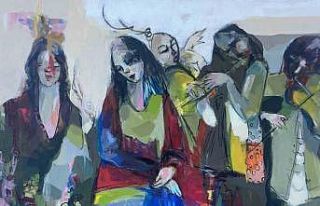 Ressam Nurgül Ferahoğlu, eserlerini Gaziantep’te...